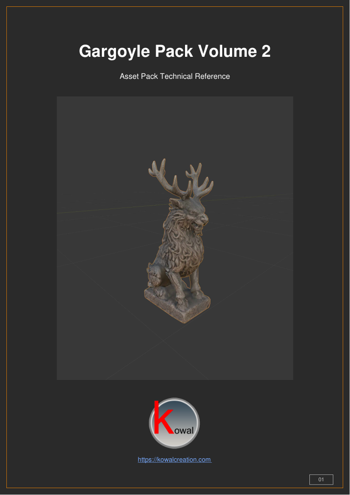 Gargoyle Pack Volume 2 — technical specs preview