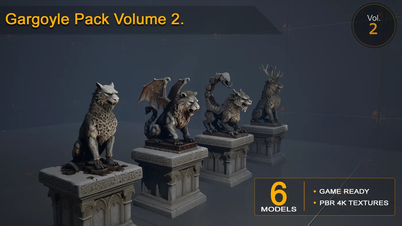 Gargoyle Pack Volume 2