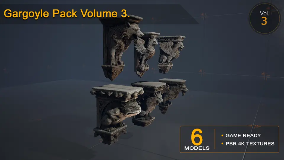 Gargoyle Pack Volume 3