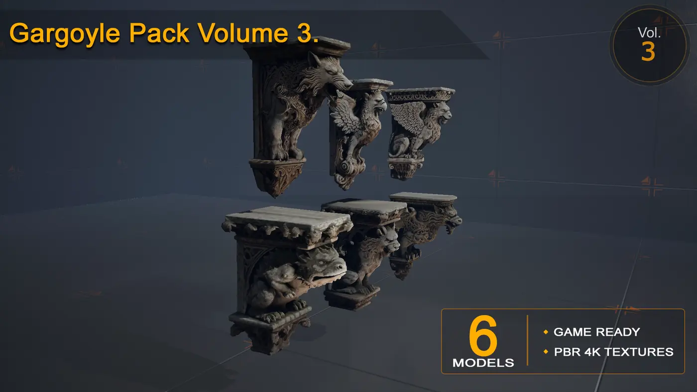 Gargoyle Pack Volume 3