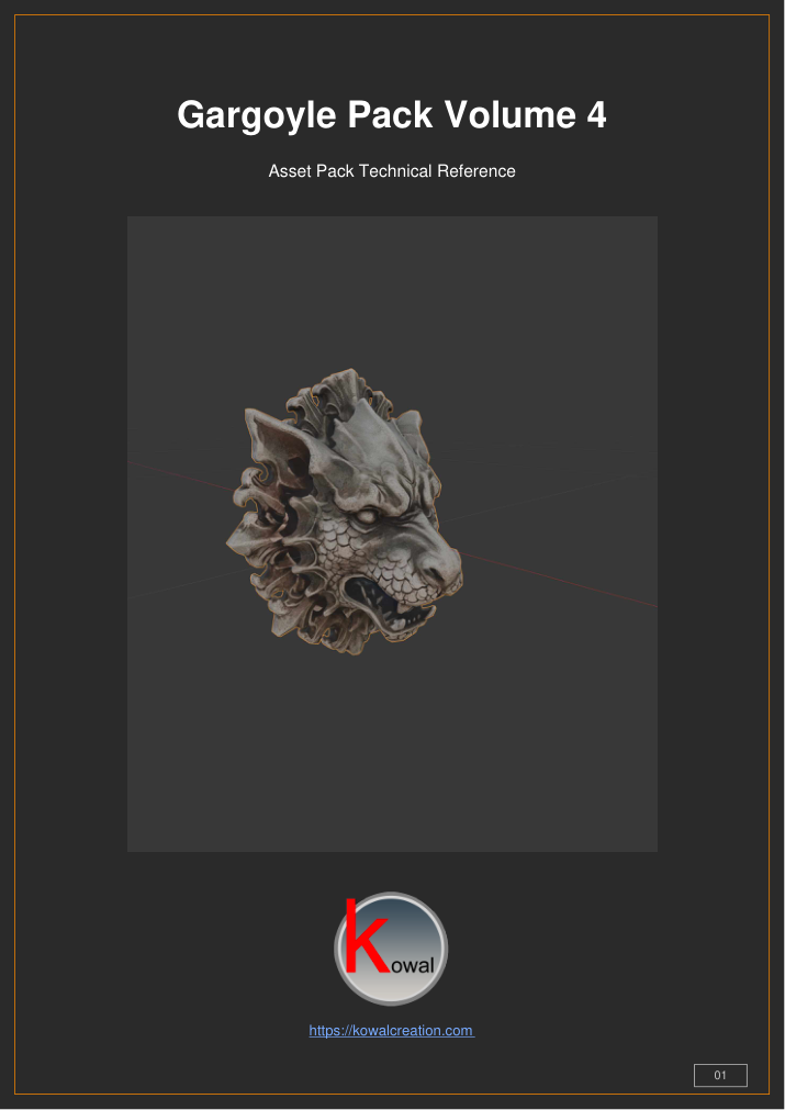 Gargoyle Pack Volume 4 — technical specs preview