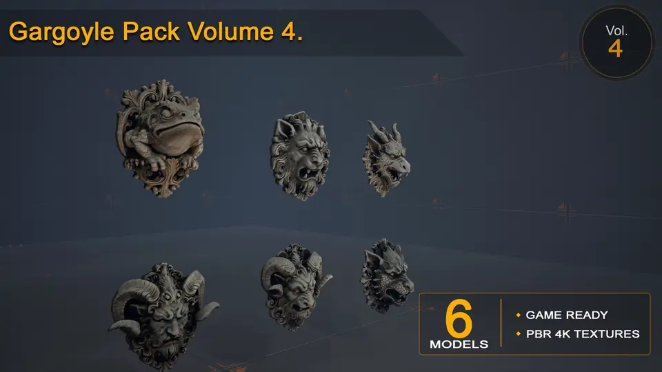 Gargoyle Pack Volume 4