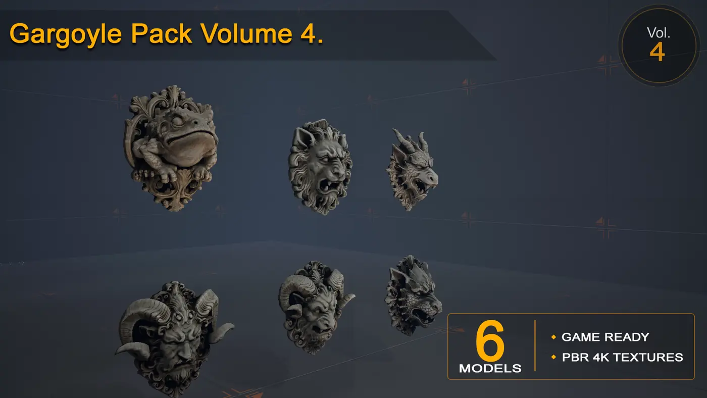 Gargoyle Pack Volume 4