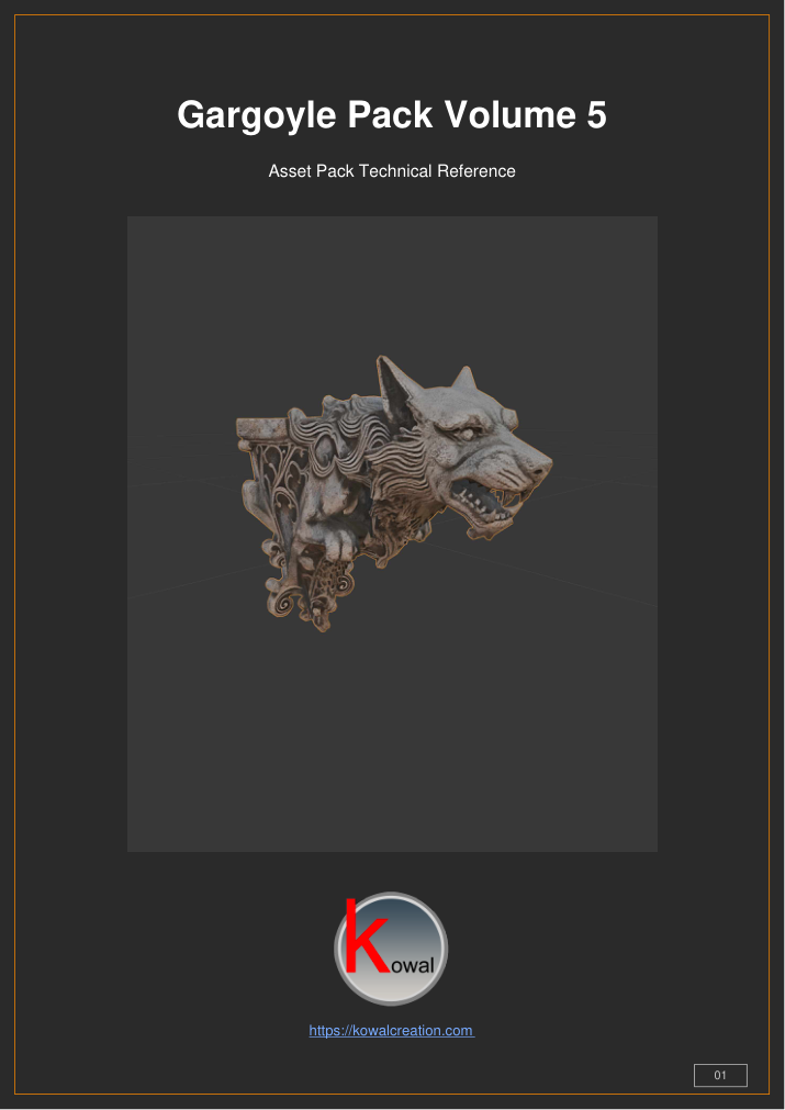 Gargoyle Pack Volume 5 — technical specs preview