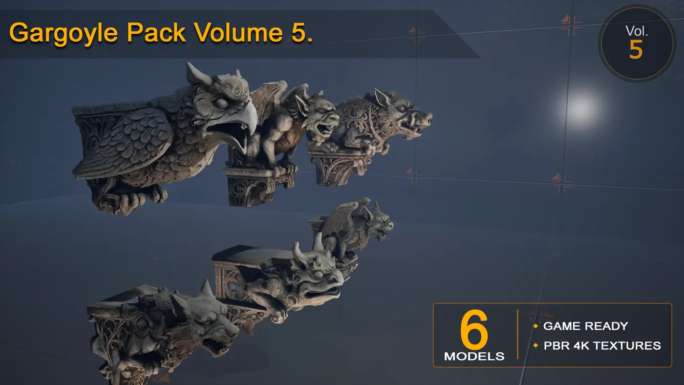 Gargoyle Pack Volume 5